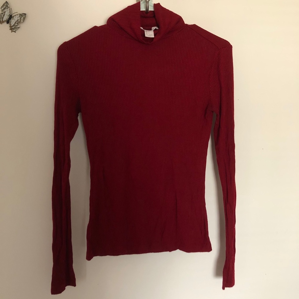 Forever 21 Red Turtleneck NWOT